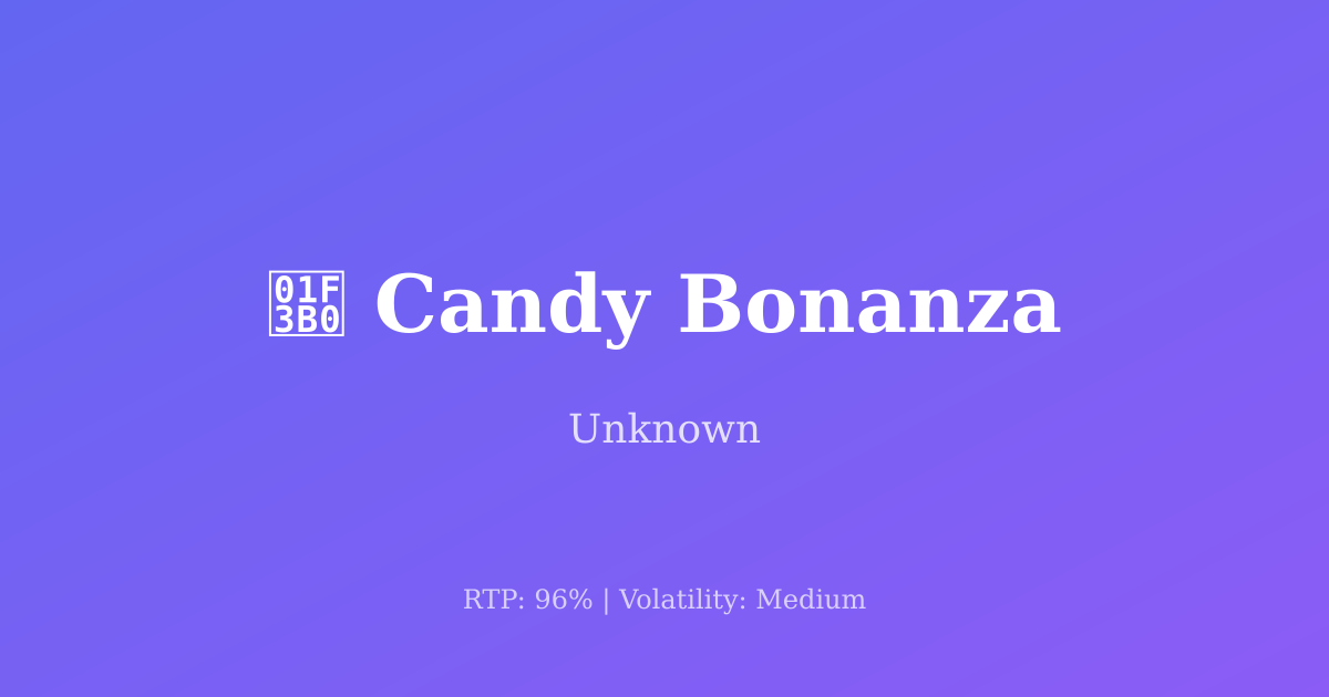 Candy Bonanza